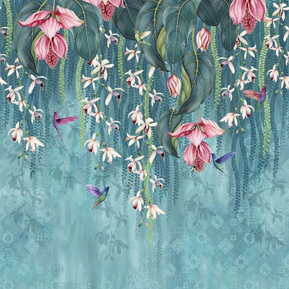 Enchanted Orchid Garden Wallcovering (ART 139)