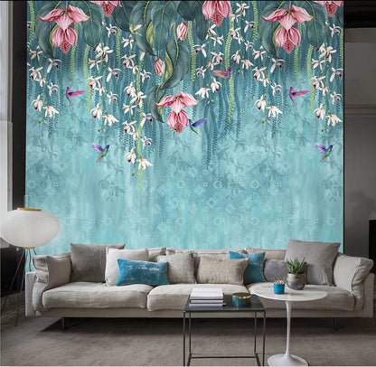 Enchanted Orchid Garden Wallcovering (ART 139)