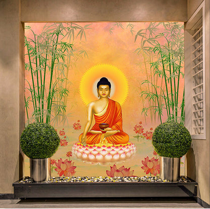 Tranquil Buddha Wallcovering (ART 142)