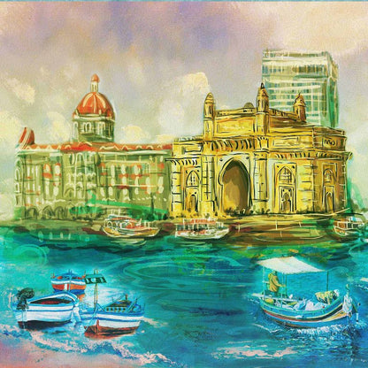 Gateway to Mumbai Wallcovering (ART 144)