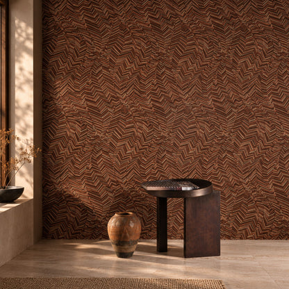 Terracotta Chevron (A 62103)