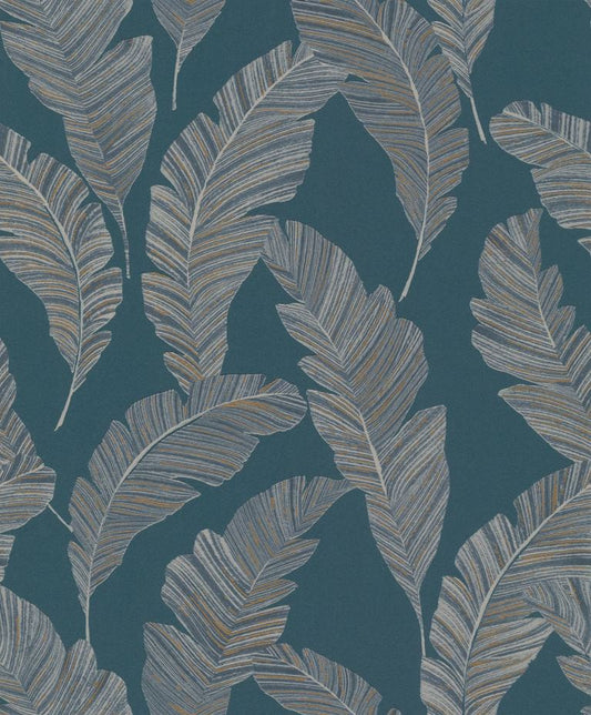 Twilight Blue Fronds (A 62203)