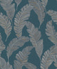 Twilight Blue Fronds (A 62203)