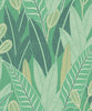 Stylized Tropical Greens (A 65703)