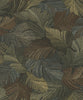 Earth Tones Feathered Leaves (A 66503)