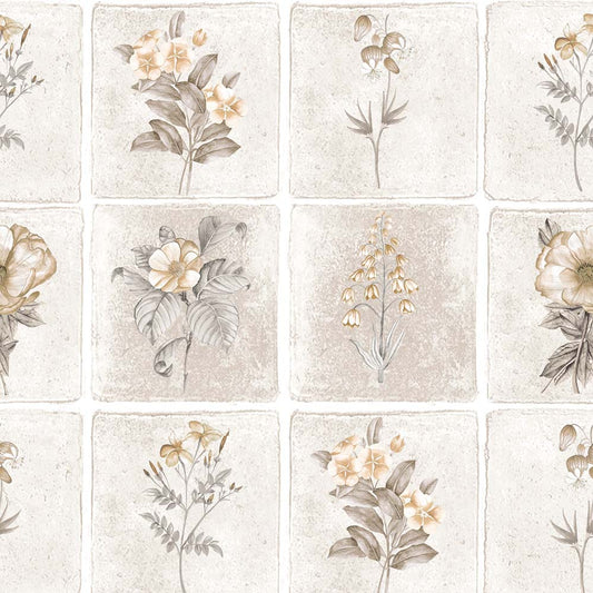 FLORAGRID(Neutral Beige) (BOR 108)