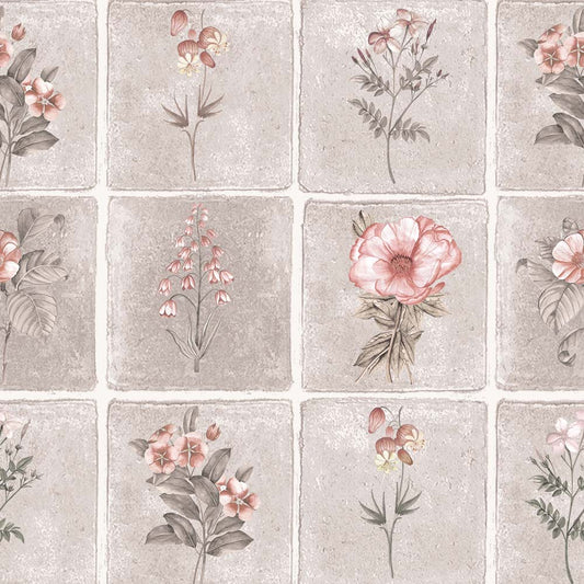 FLORAGRID(Muted Greige) (BOR 121)