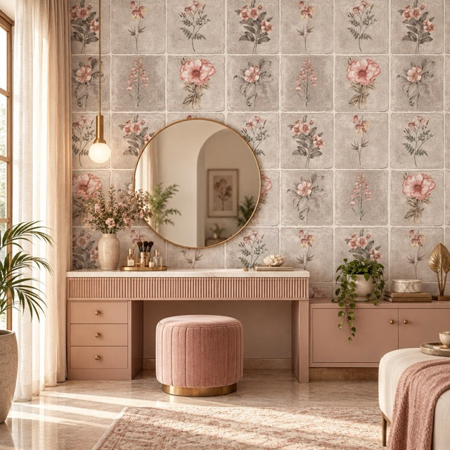 floragrid(muted greige) (bor 121)