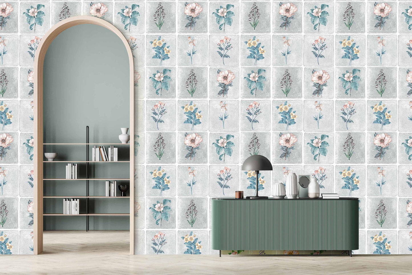 floragrid(slate blue) (bor 137)