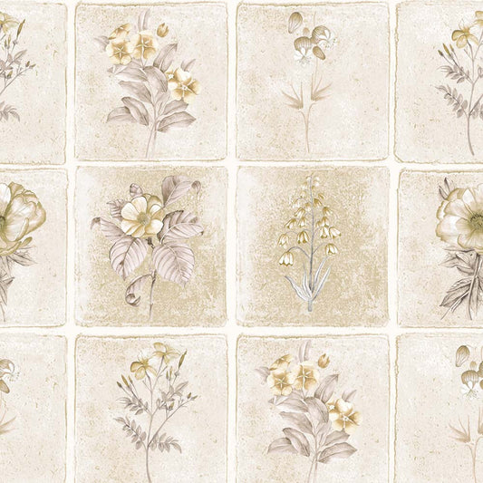 FLORAGRID(Vintage tan) (BOR 147)
