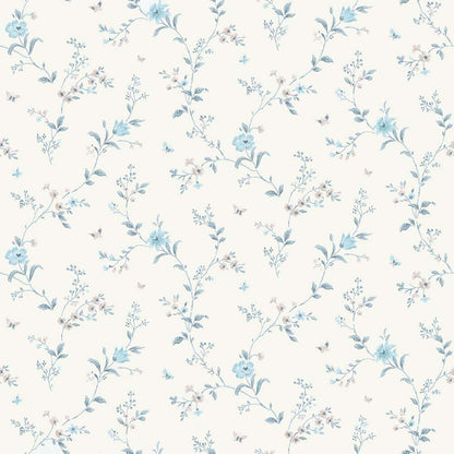 FLORAL CASCADE(Blue) (CHE 147)