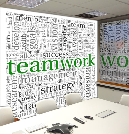 Teamwork Word Cloud ( COR 100 )