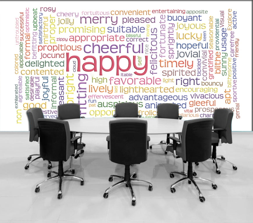 happiness word cloud ( cor 101 )