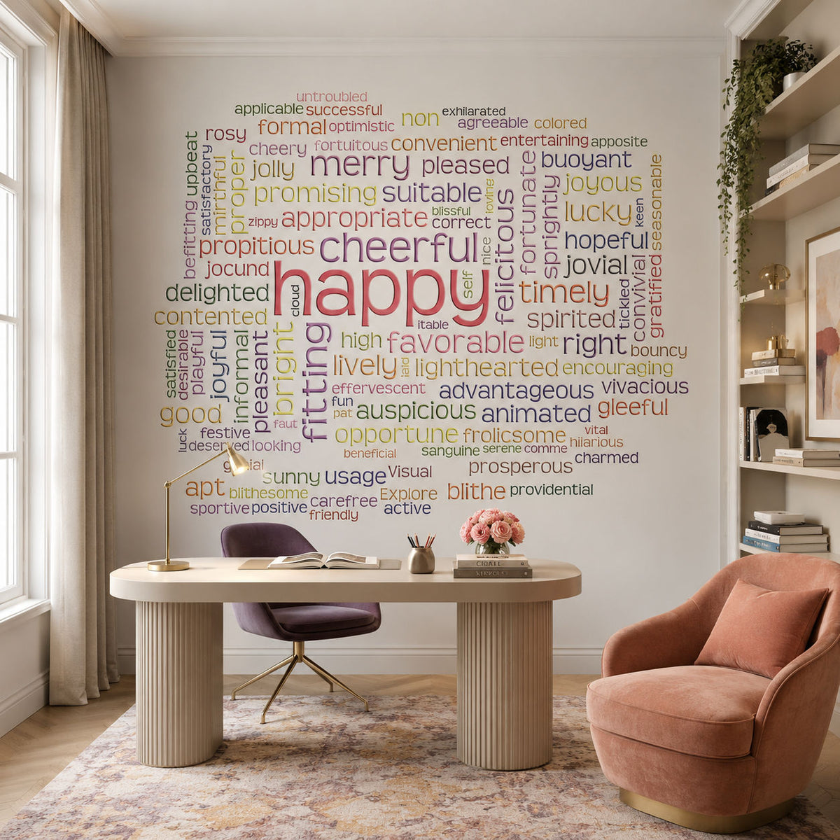 happiness word cloud ( cor 101 )