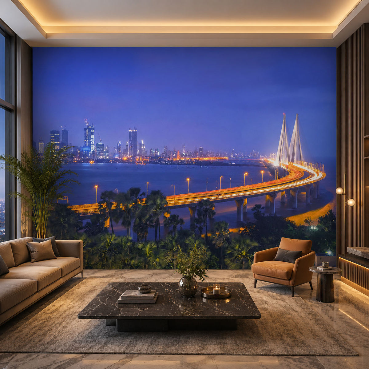 the sea link at dusk ( cor 107 )