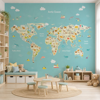 Animal World Map ( COR 164 )