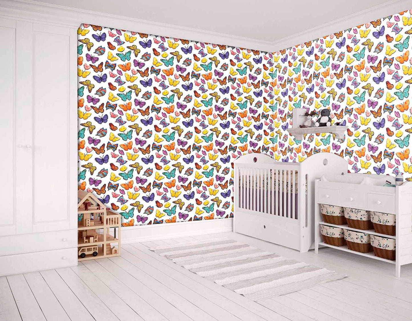 rainbow of butterflies (fun 114)