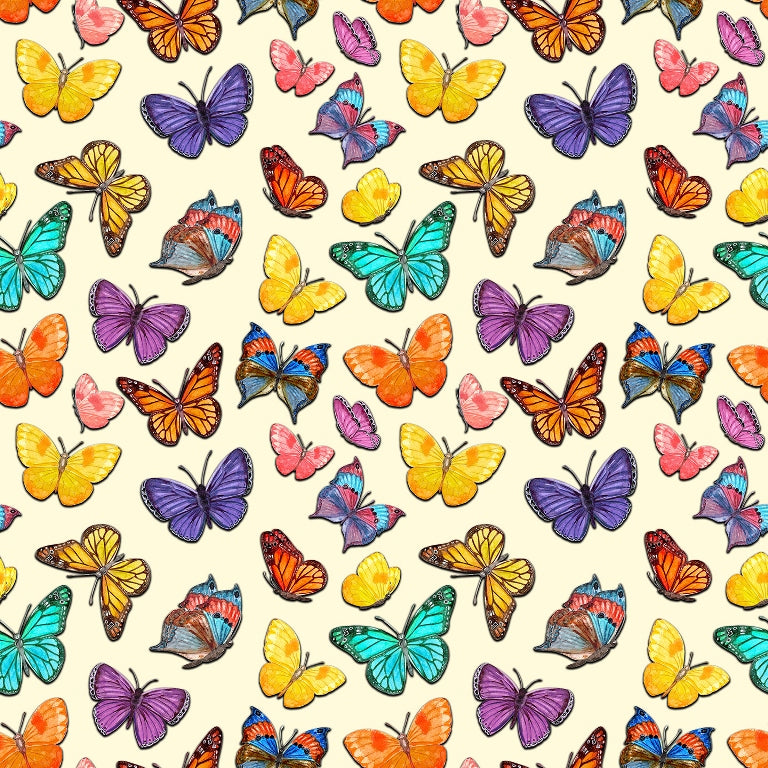 rainbow of butterflies (fun 115)