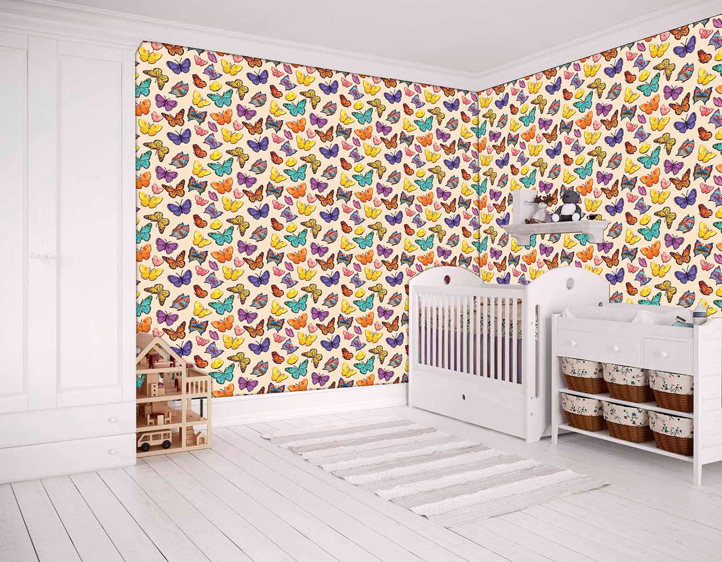 rainbow of butterflies (fun 116)