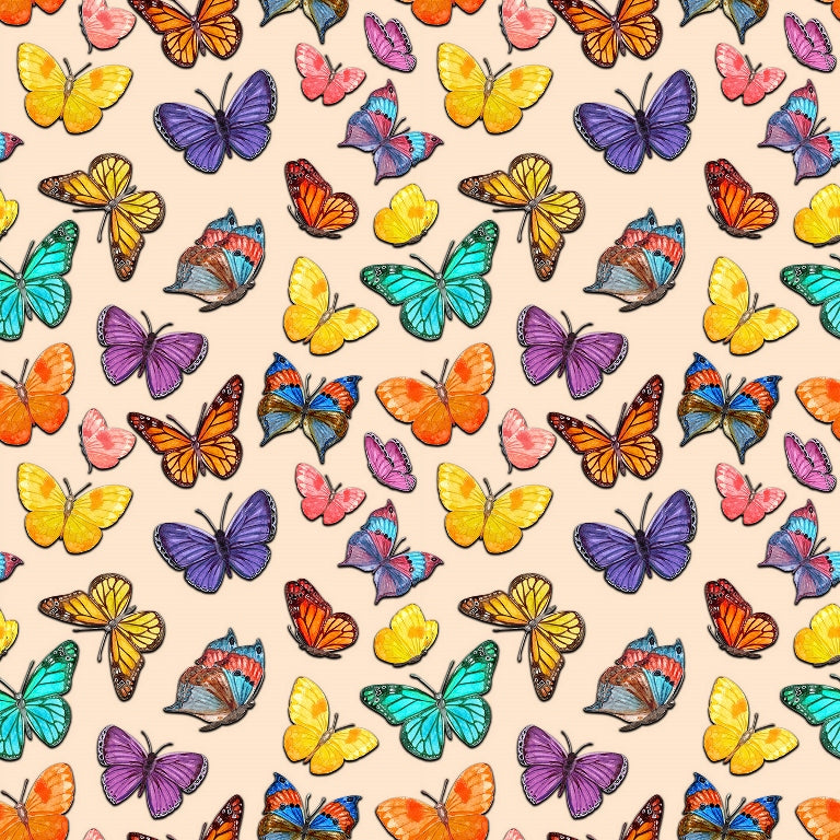 rainbow of butterflies (fun 116)