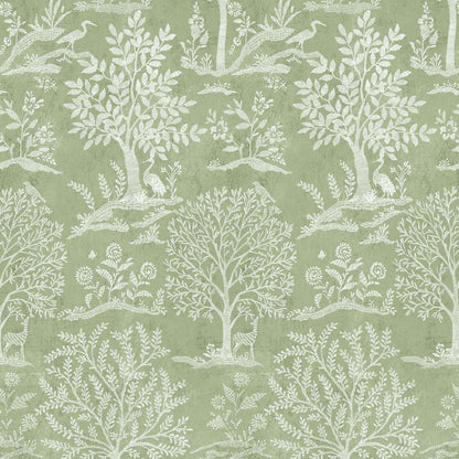 WOODLAND(Tea Green & White) (GDR 110)