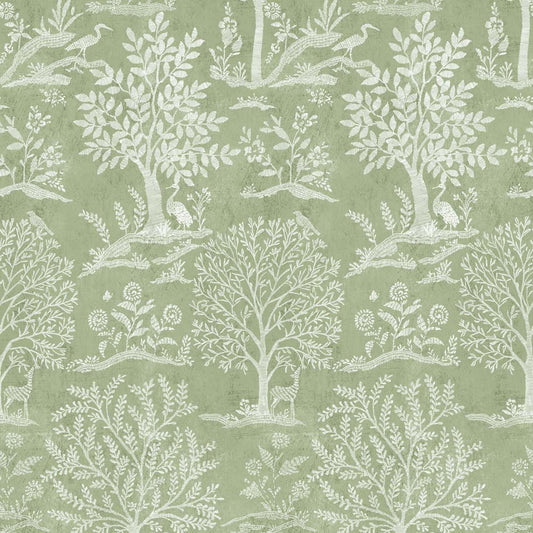 WOODLAND(Tea Green & White) (GDR 110)