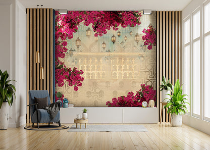 Vintage Bloom Courtyard (KM 1004)