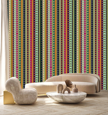 Tropical Kitsch Stripes (KM 1015)