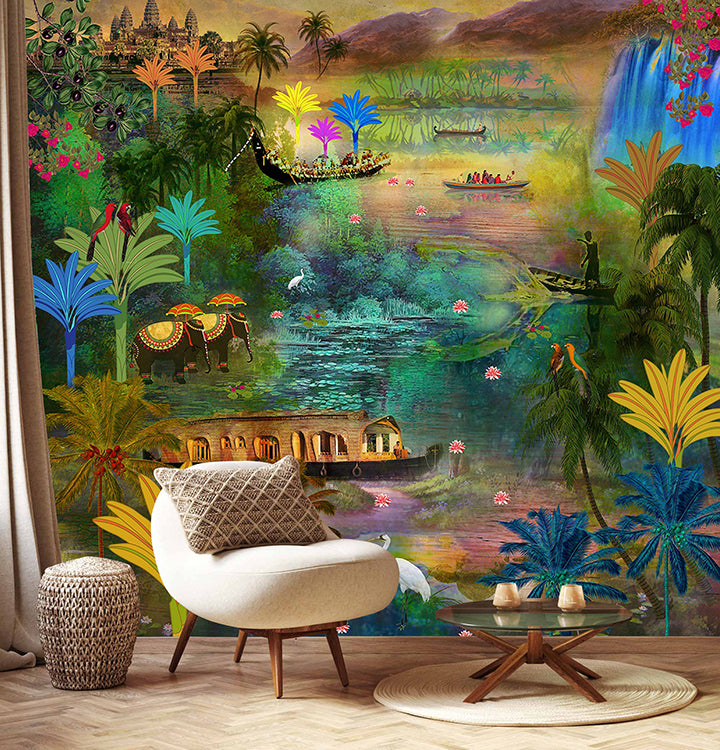 tropical backwaters (km 1023)