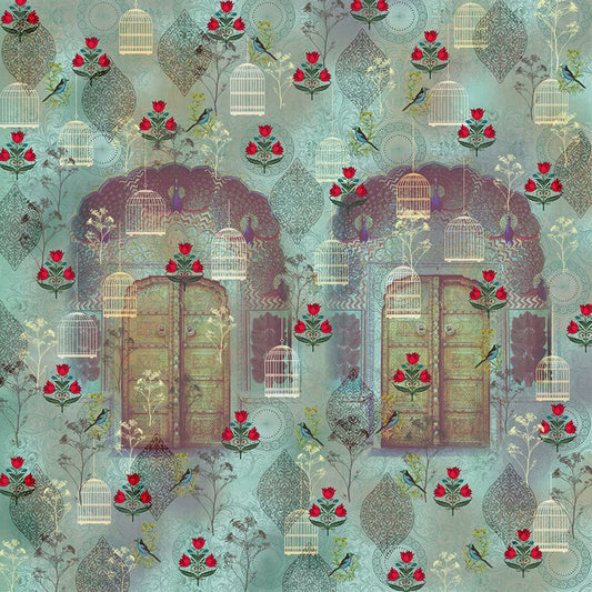 Teal Heritage Pattern (KM 1034)