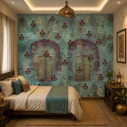 Teal Heritage Pattern (KM 1034)