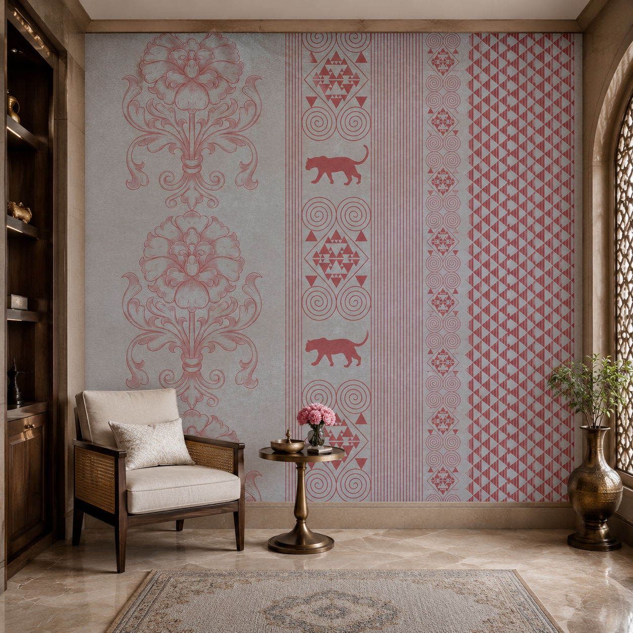 roseate tribal panel (km 3005)