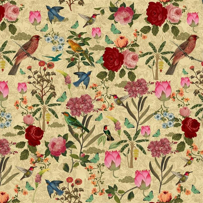 Vintage Aviary (Cream) (KM 3006)