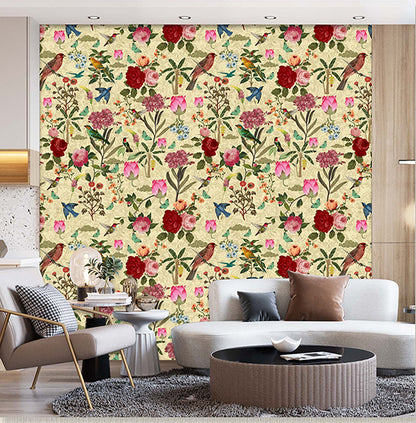 Vintage Aviary (Cream) (KM 3006)