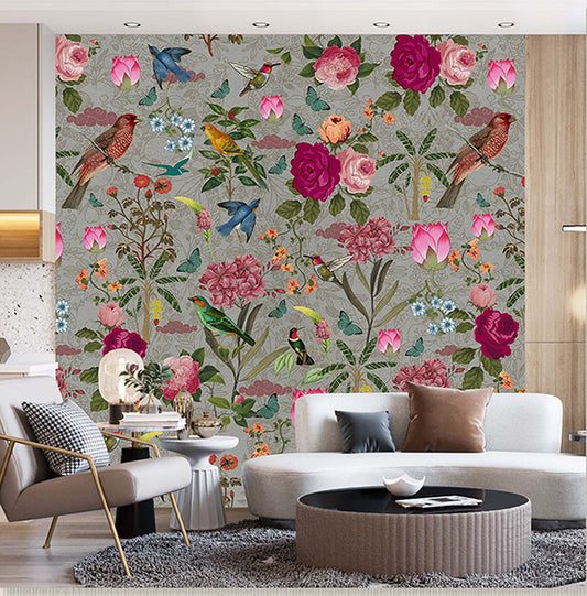 Vintage Aviary (Grey) (KM 3007)