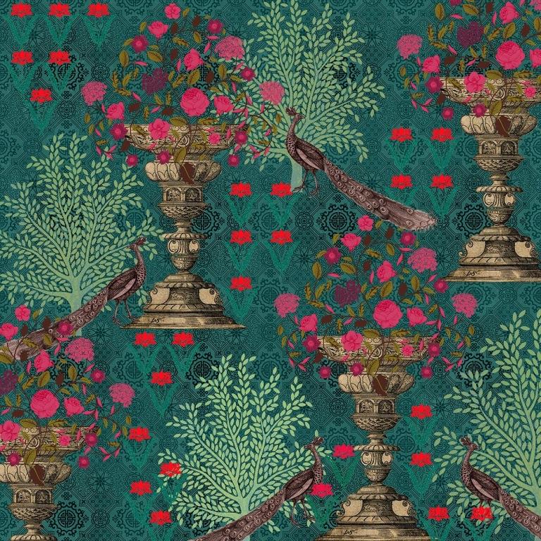 peacock garden (emerald) (km 3008)