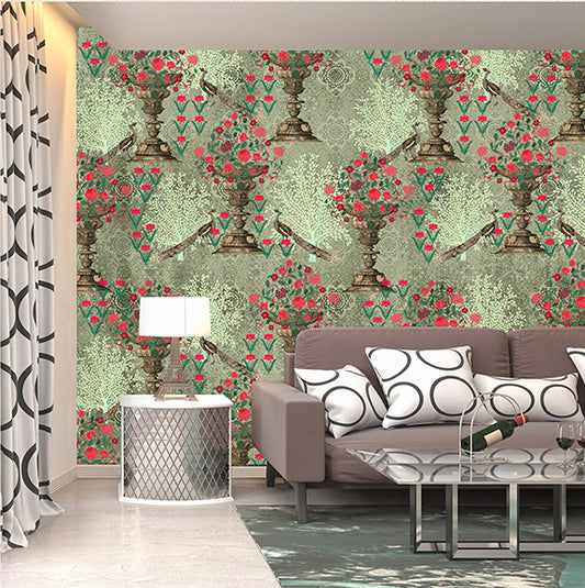 Peacock Garden (Sage) (KM 3009)