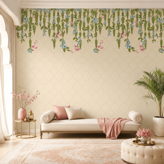 Hanging Garden (Cream) (KM 3012)