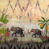 Elephants by the Taj (KM 4001)