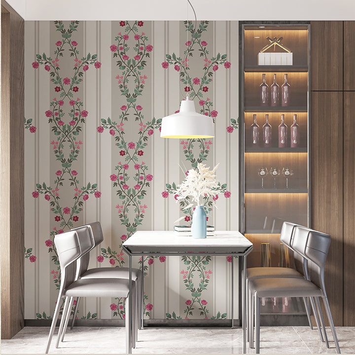 victorian rose stripe (km 4012)