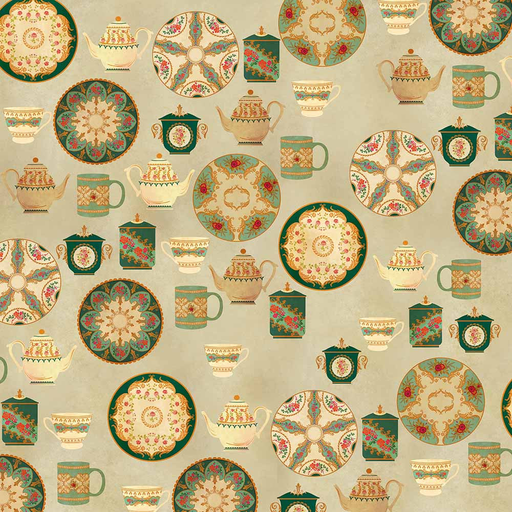 vintage tea party (km 4016)