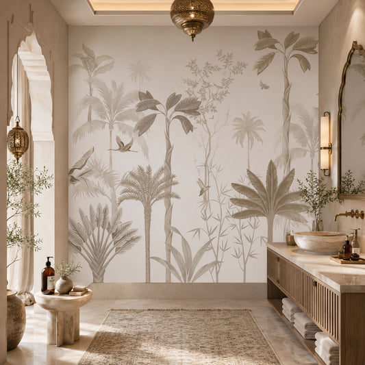 Monochrome Palms (KM 5010)