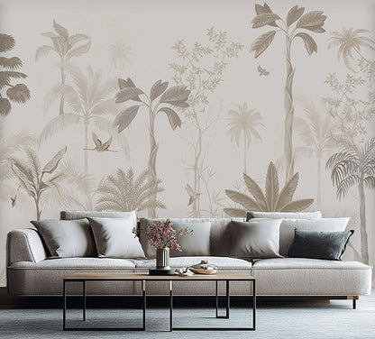 Monochrome Palms (KM 5010)