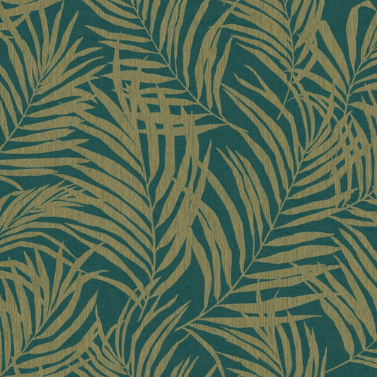 Muted Green and Gold Abstract (MN 2014)