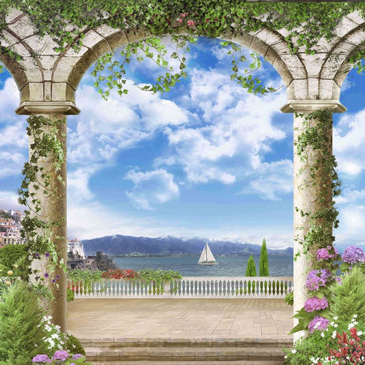 Italian Terrace View ( NAT 156 )