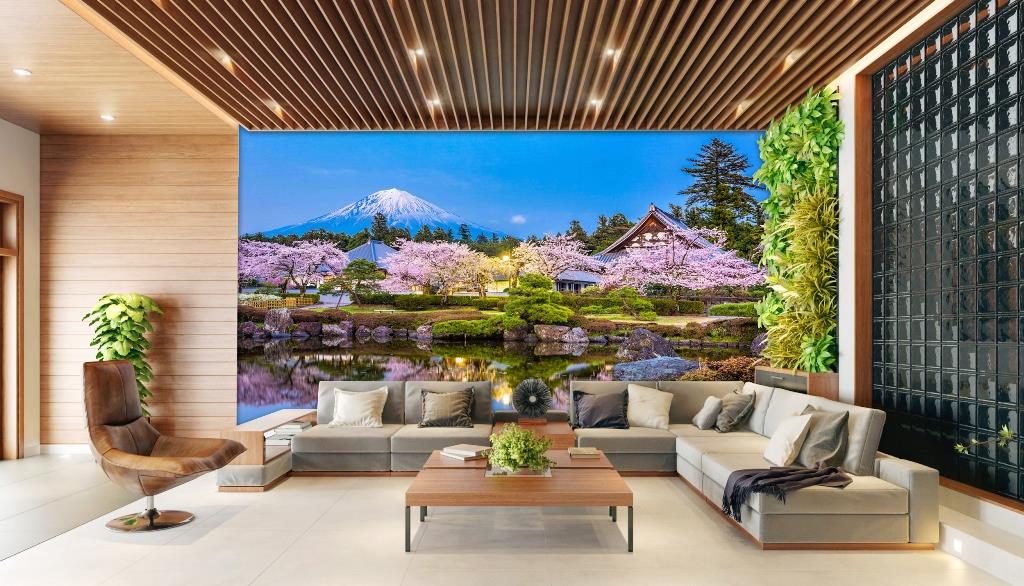 mount fuji blossoms ( nat 159 )