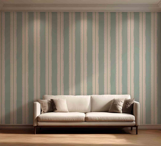Sage Weaves on Wallpaper (NRV 518)