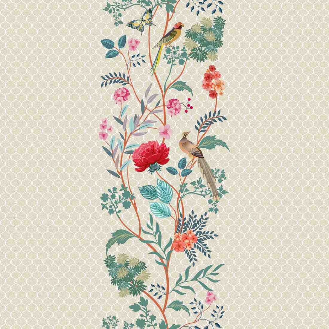 psittacines tropics - vanilla (nrv 522)
