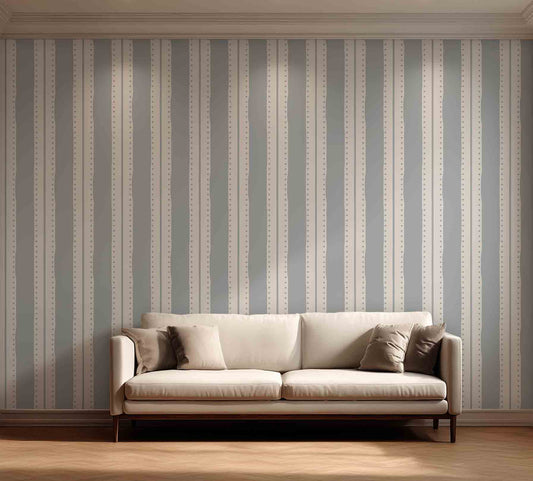 Gray Weaves on Wallpaper (NRV 534)