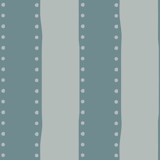 Cerulean Weaves on Wallpaper (NRV 545)